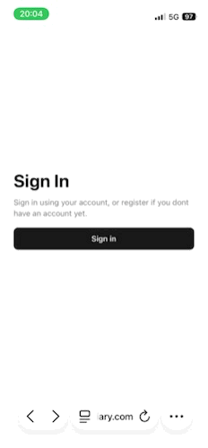 Open in Safari and Share